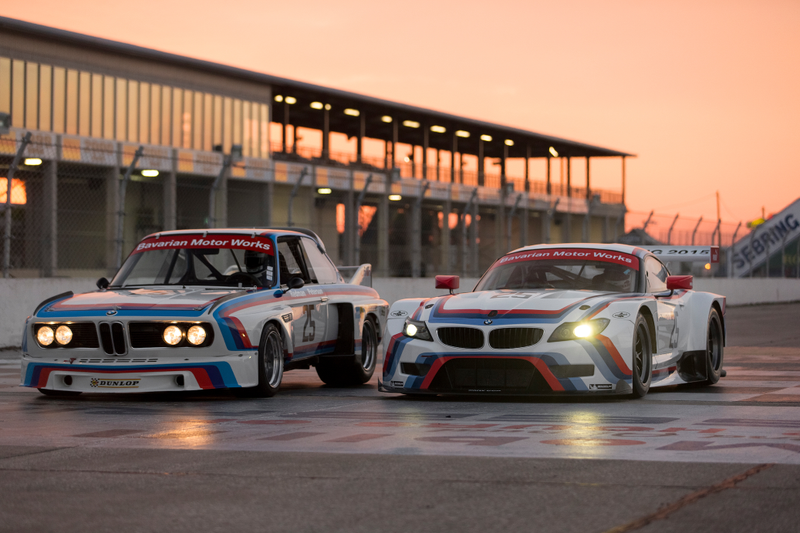 Illustration for article titled BMW Dressed Up The Team RLL Z4M Like The Batmobile For Sebring